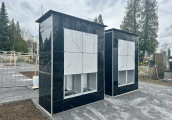 kolumbarium instalace