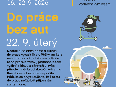 ETM do práce bez aut