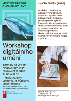 Workshop digitálního umění