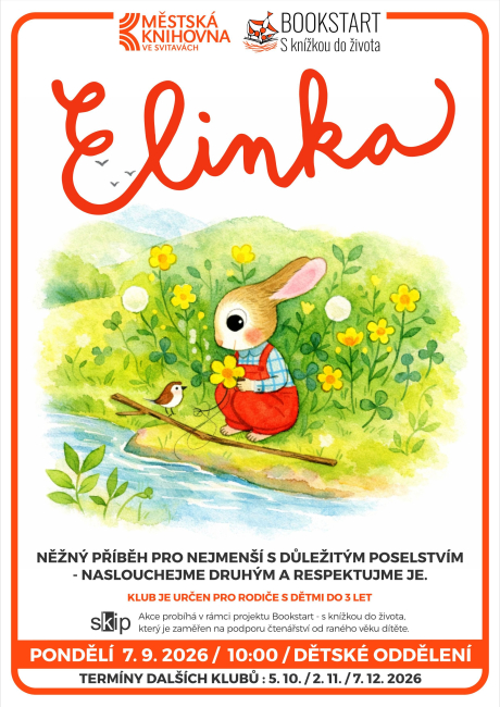 Bookstart - čtenářský klub pro nejmenší
