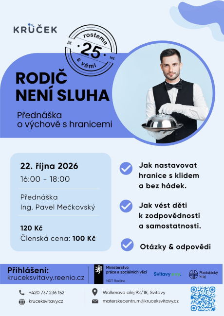 Rodič není sluha - přednáška